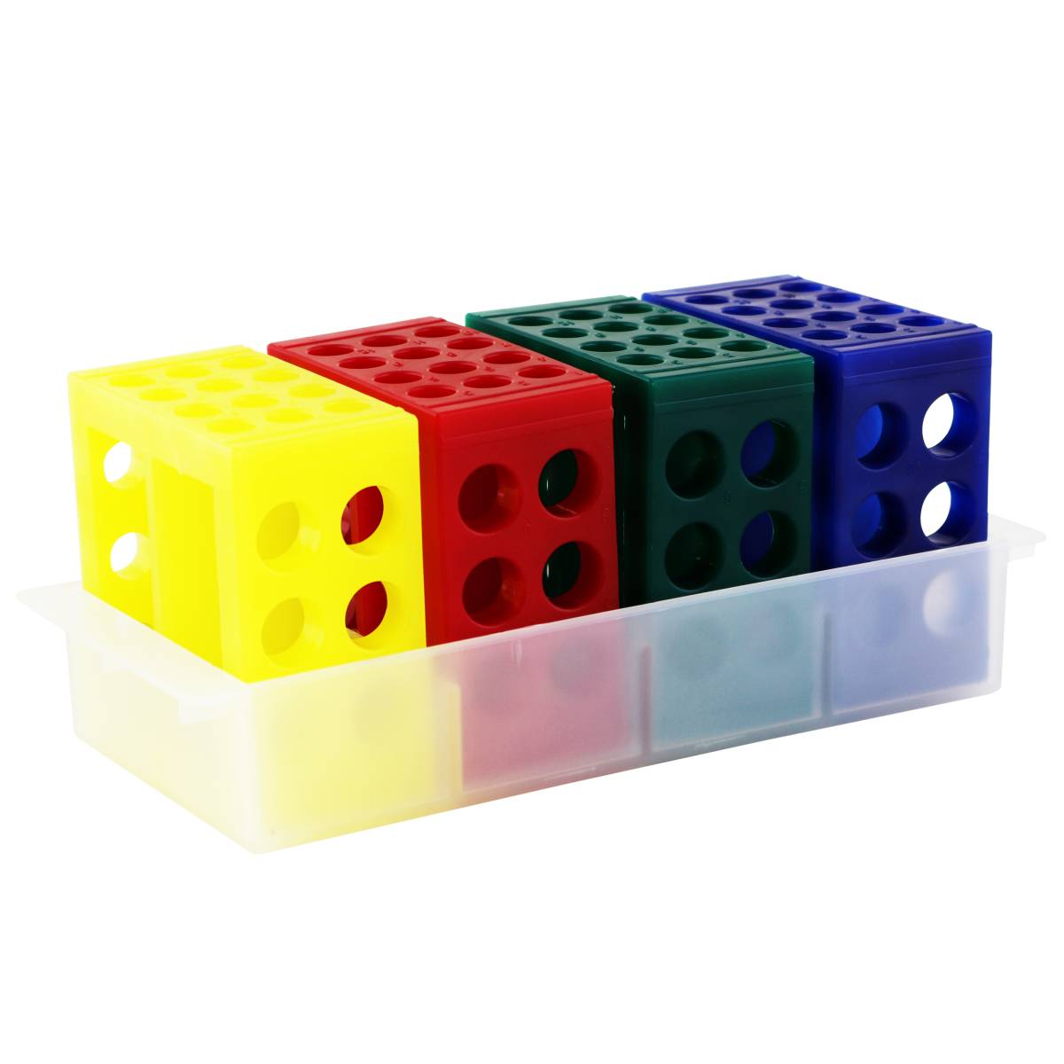 Tube Cube Test Tube Support System, Standard Colors