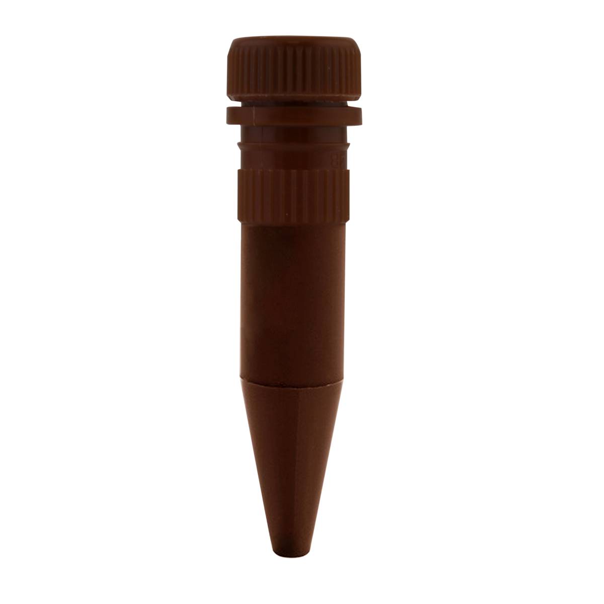 Amber Micro-Centrifuge Tubes with Screw Caps, 1.5 ml, Conical Bottom, 500 per Case 