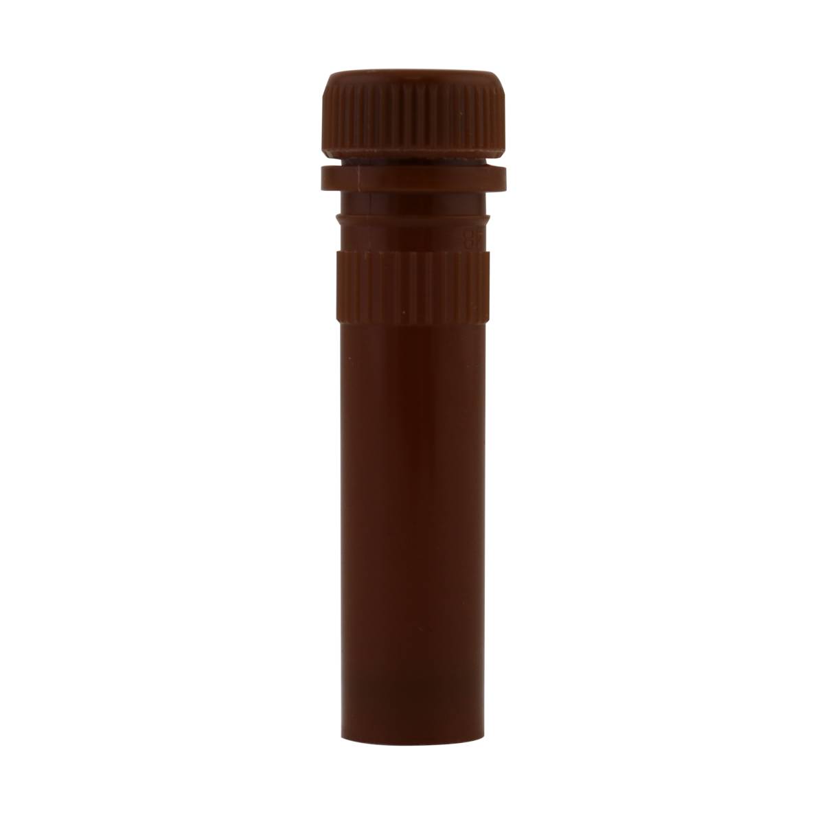 Amber Micro-Centrifuge Tubes with Screw Caps, 2.0 ml, Free Standing Bottom, 500 per Case 