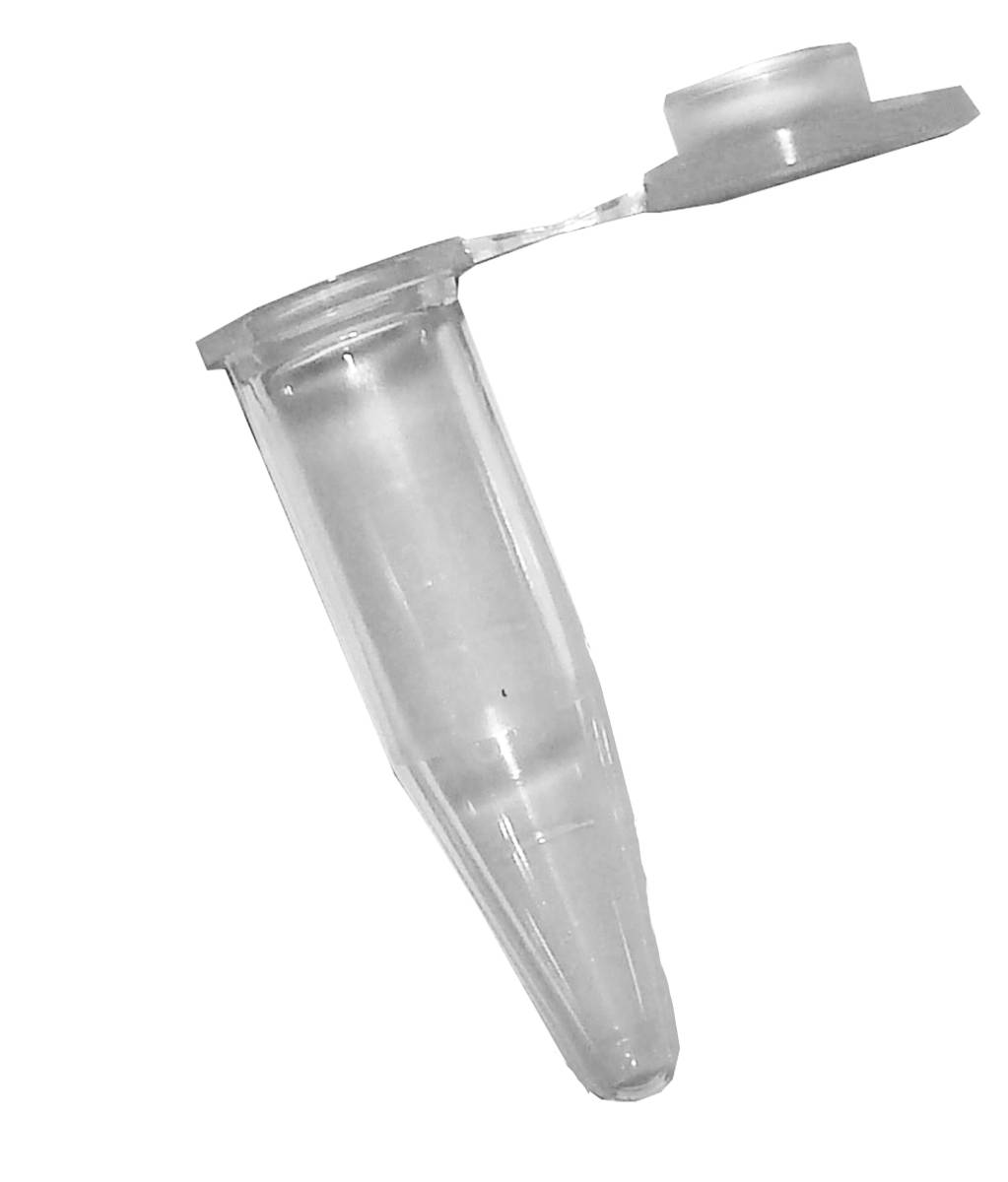 ClickSeal Microcentrifuge Tubes, 1700µl Capacity, Natural Color, 500 per Case