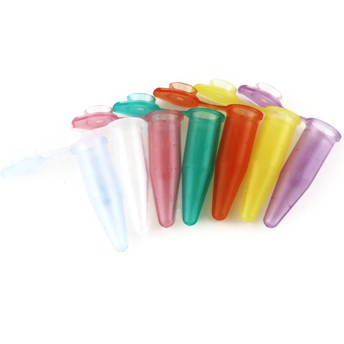 Hi Spin Micro-Tubes, 1.5 ml, Assorted Colors, 500 per Case