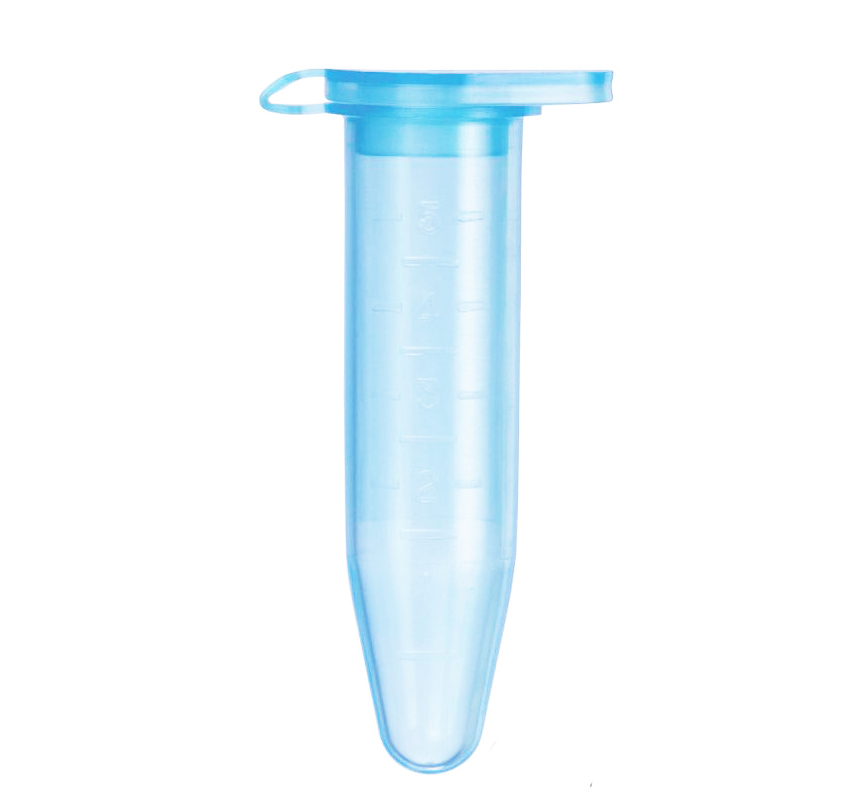 5ml Sample Prep Tube, Conical, Blue, 200 per Case