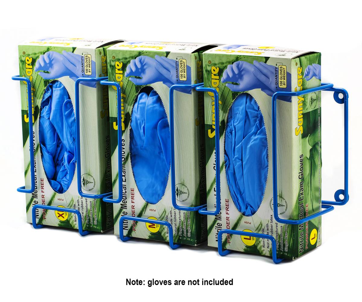 Poxygrid Glove Dispenser Rack, 3 Box Capacity