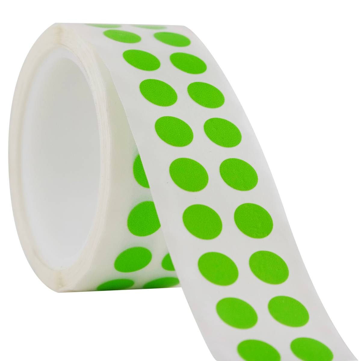 Tough-Spots, 3/8 Inch Diameter for 0.5-2.0ml Tubes, Green, 1,000 per Package 