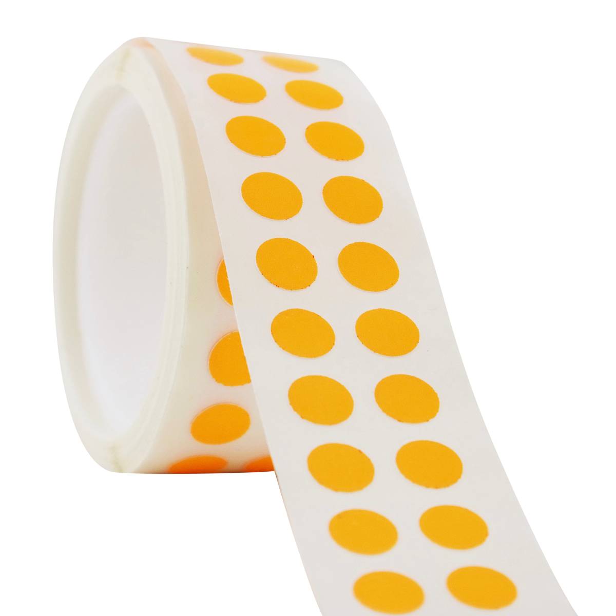 Tough-Spots, 3/8 Inch Diameter for 0.5-2.0ml Tubes, Orange, 1,000 per Package 