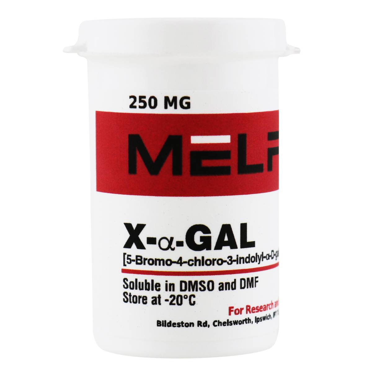 X-a-Gal [5-Bromo-4-Chloro-3-indolyl-a-D-galactoside], 250 Milligrams