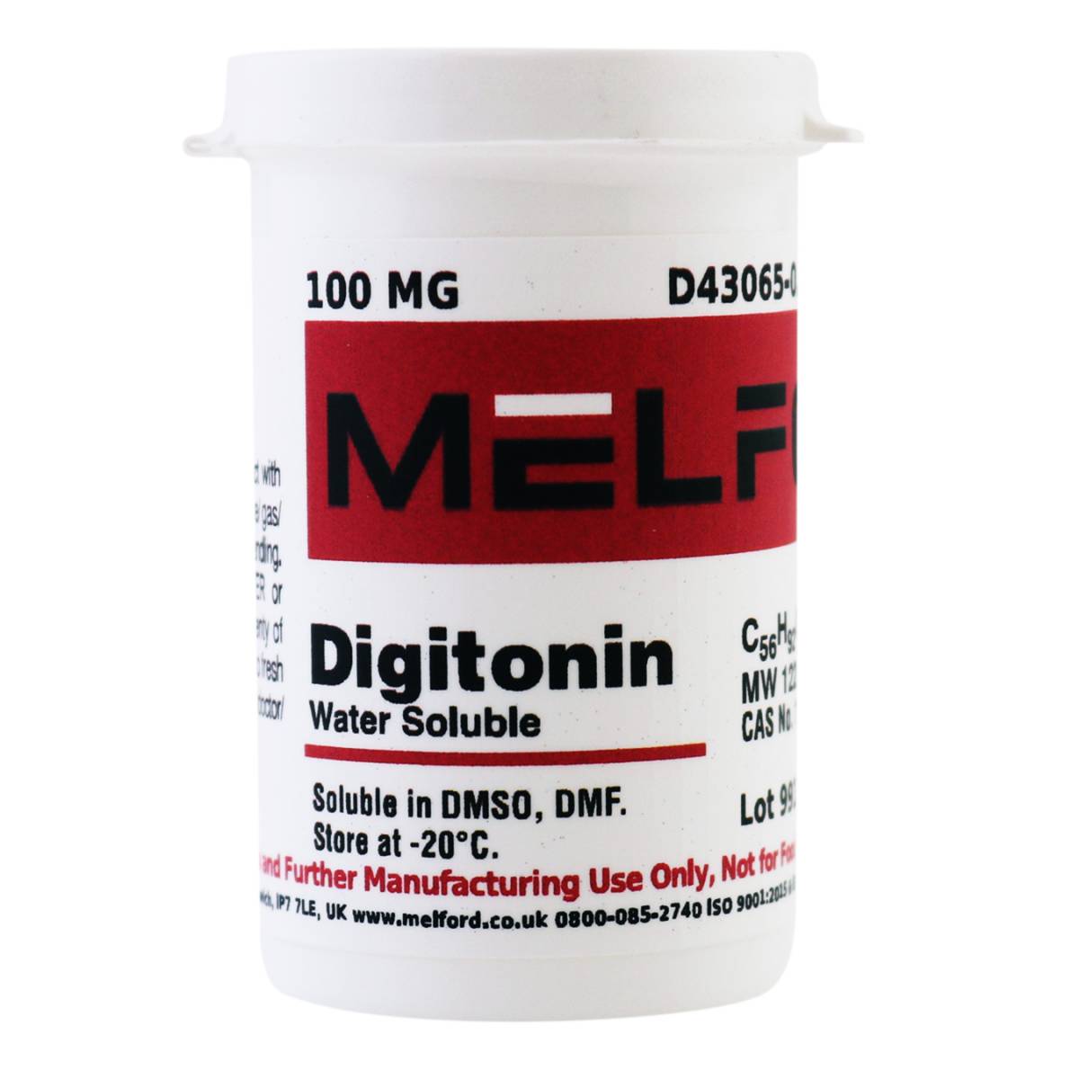 Digitonin, Water Soluble, 100 Milligrams