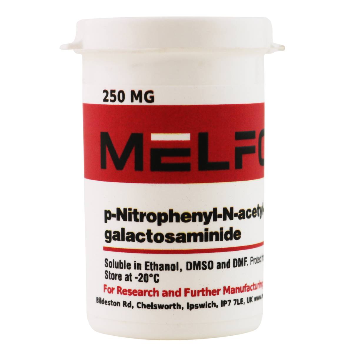 p-Nitrophenyl-N-acetyl-B-D-galactosaminide, 250 Milligrams