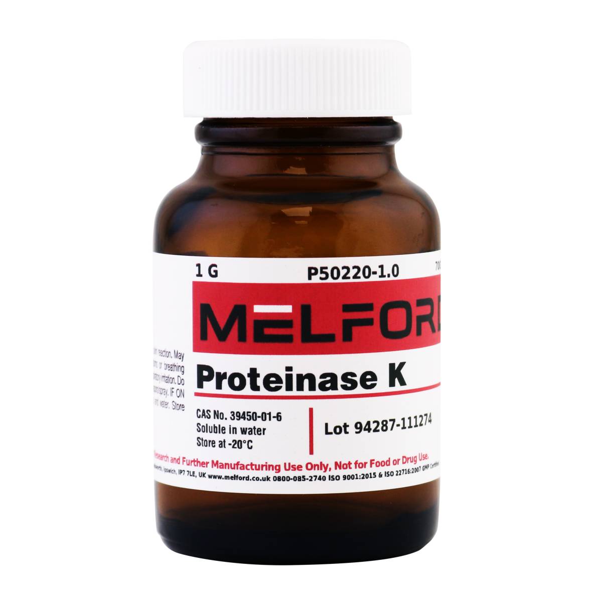 Proteinase K, 1 Gram