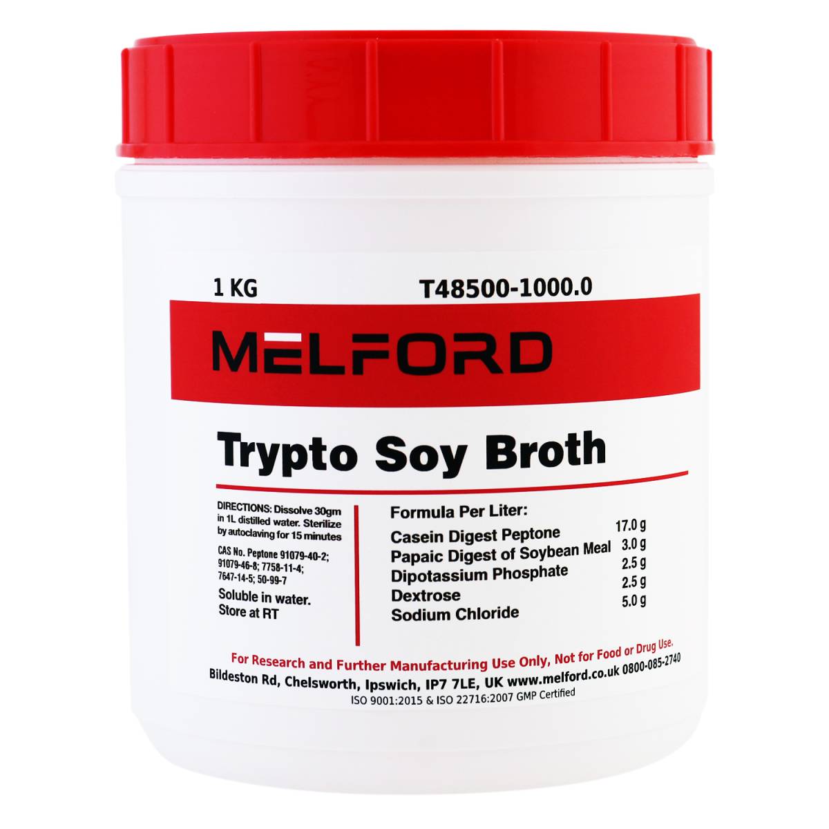 Trypto Soy Broth, 1 Kilogram