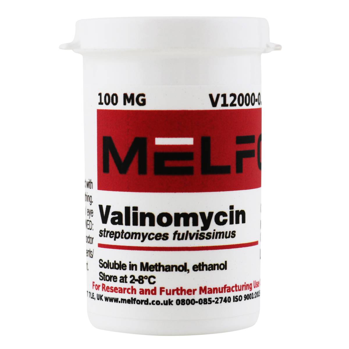 Valinomycin, 100 Milligrams