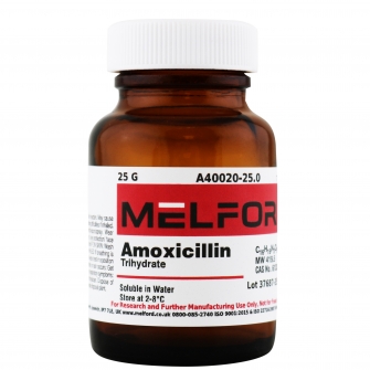 Amoxicillin Trihydrate, 25 G