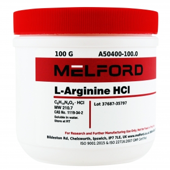 L-Arginine HCl, 100 G