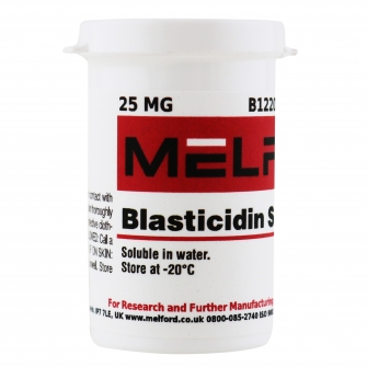 Blasticidin S Hydrochloride Powder, 25 MG