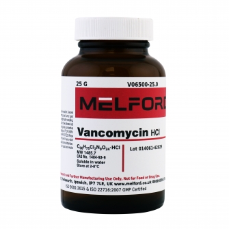 Vancomycin HCl, 25 G