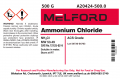 Ammonium Chloride, 500 G