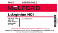 L-Arginine HCl, 100 G