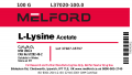 L-Lysine Acetate, 100 G