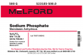 Sodium Phosphate, Monobasic, Anhydrous, 500 G