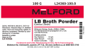 LB Broth (Lennox LB Broth) Animal Free, Powder, 100 G